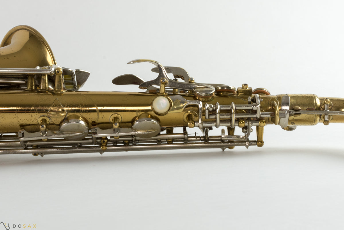 1941년식 콘(Conn) 6M VIII 알토 색소폰, 롤톤 홀(Rolled Tone Holes), 점검 완료, 영상 포함