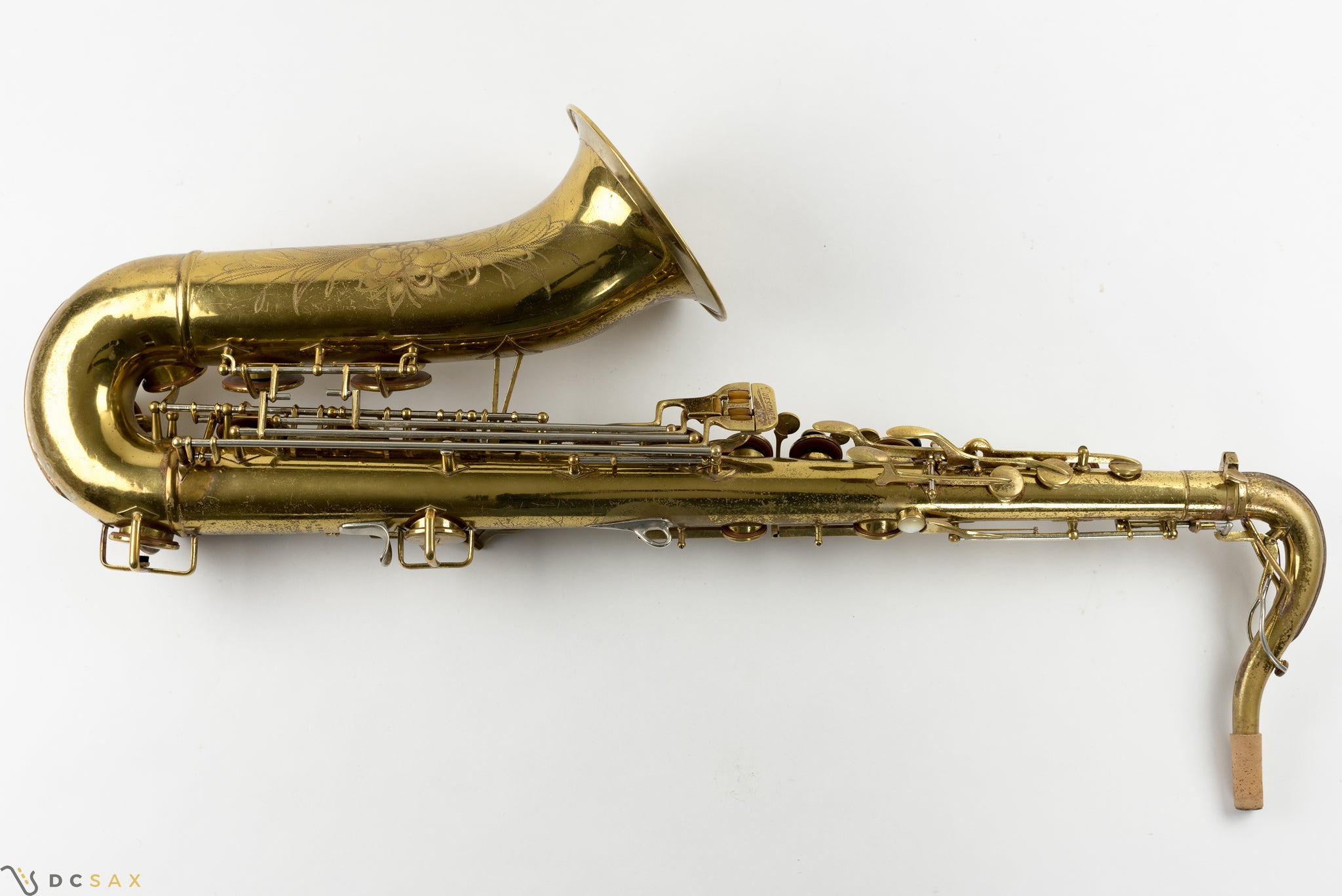 1949 Buescher 400 Top Hat and Cane Tenor Saxophone, Fresh Overhaul, Original Lacquer, Video