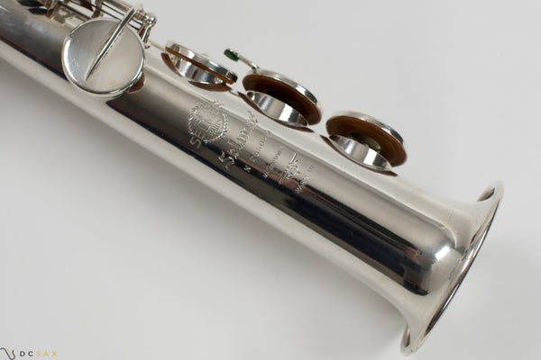 Selmer Mark VI Soprano Saxophone, Silver Plated, NEAR MINT