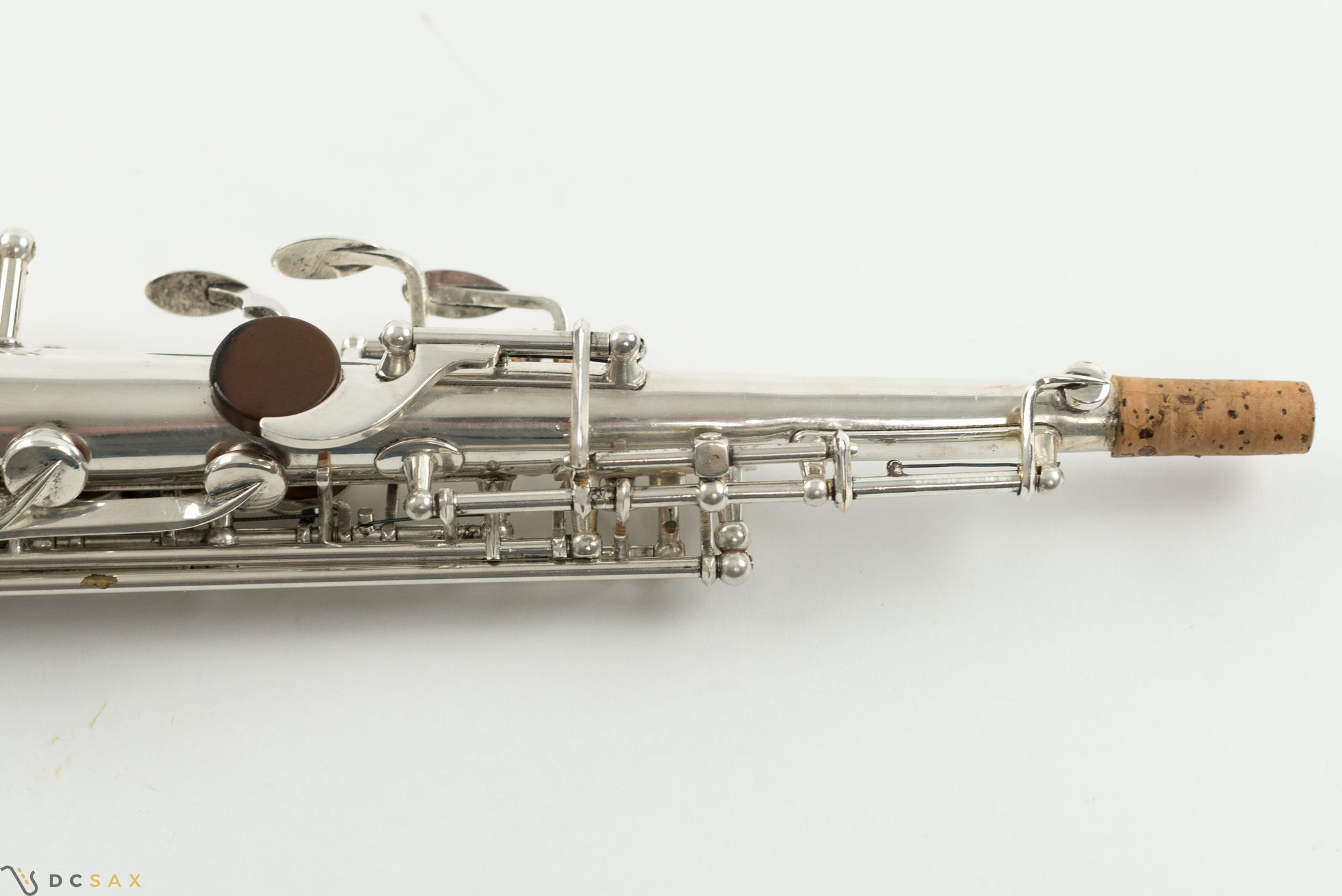 86,xxx Selmer Mark VI Soprano Saxophone, 99% Original Silver Plated, H – DC Sax 86,xxx Selmer Mark VI Soprano Saxophone, 99% Original Silver Plated, H – DC Sax