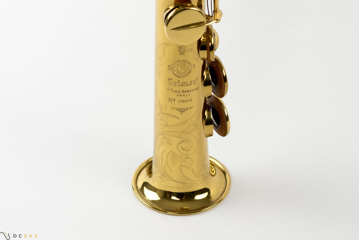 1958 79,xxx Selmer Mark VI Soprano Saxophone, Original American Engraving