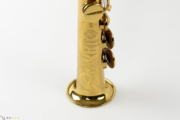 1958 79,xxx Selmer Mark VI Soprano Saxophone, Original American Engraving