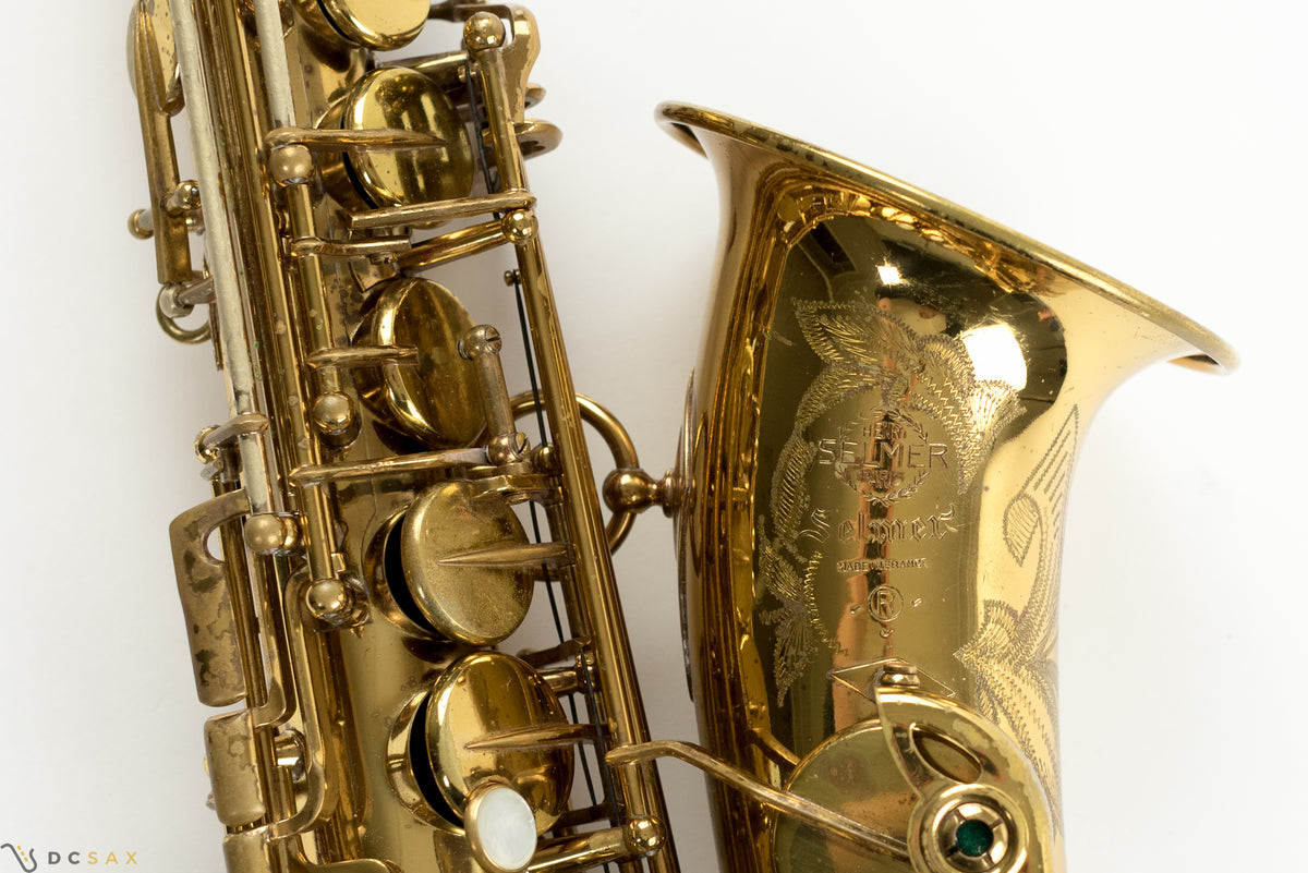 142,xxx Selmer Mark VI Alto Saxophone, High F#, Sanborn S/N, Fresh Overhaul, 96% Original Lacquer, Video