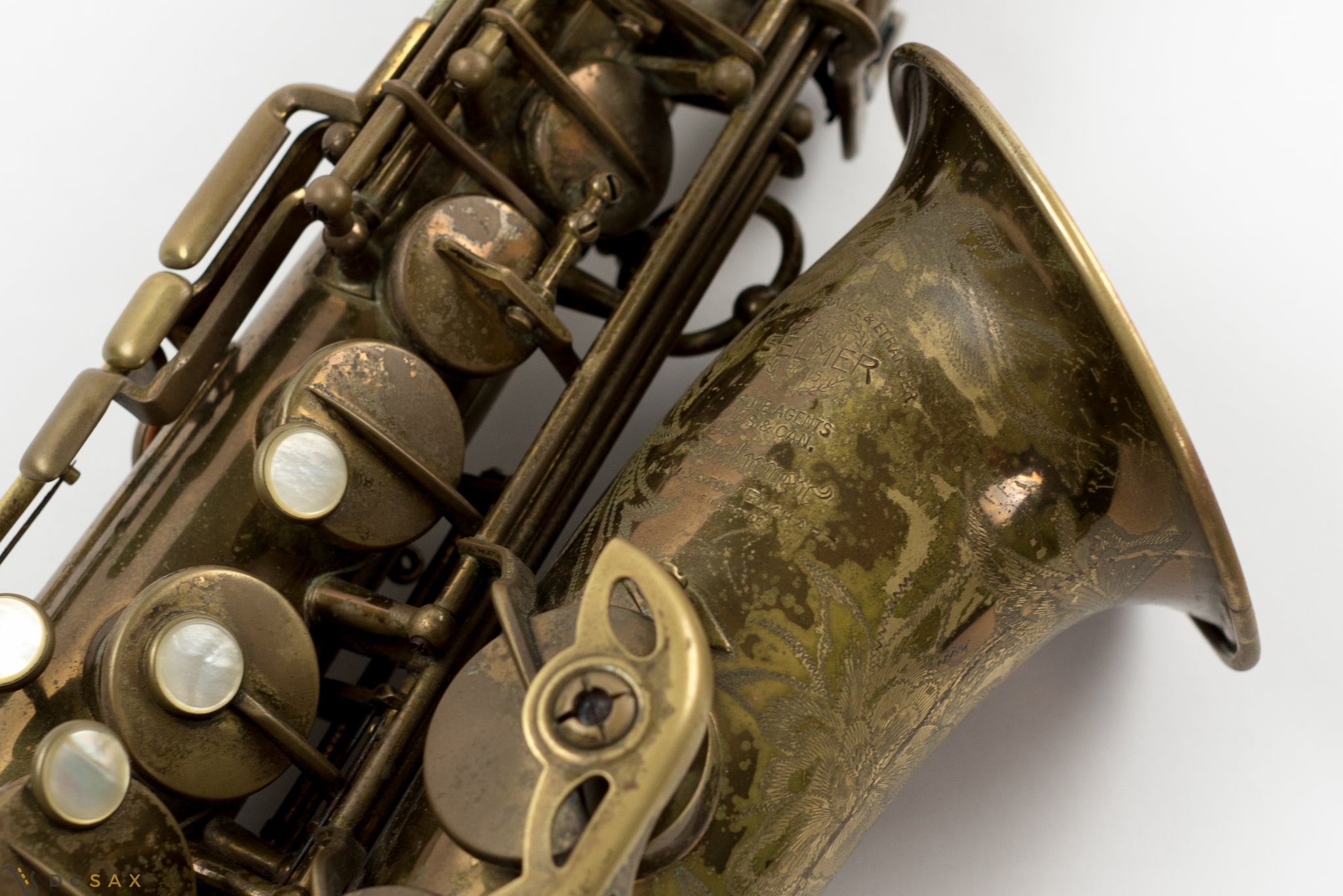46,xxx Selmer Super Balanced Action Alto Saxophone SBA, 85%Original La â€“ DC  Sax