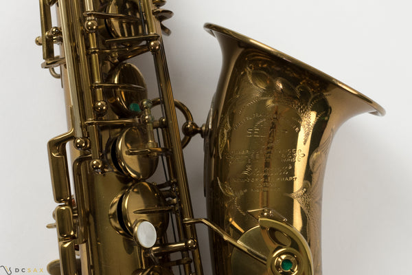 1955 63,xxx Selmer Mark VI Alto Saxophoe, 98% Original Lacquer, Near Mint