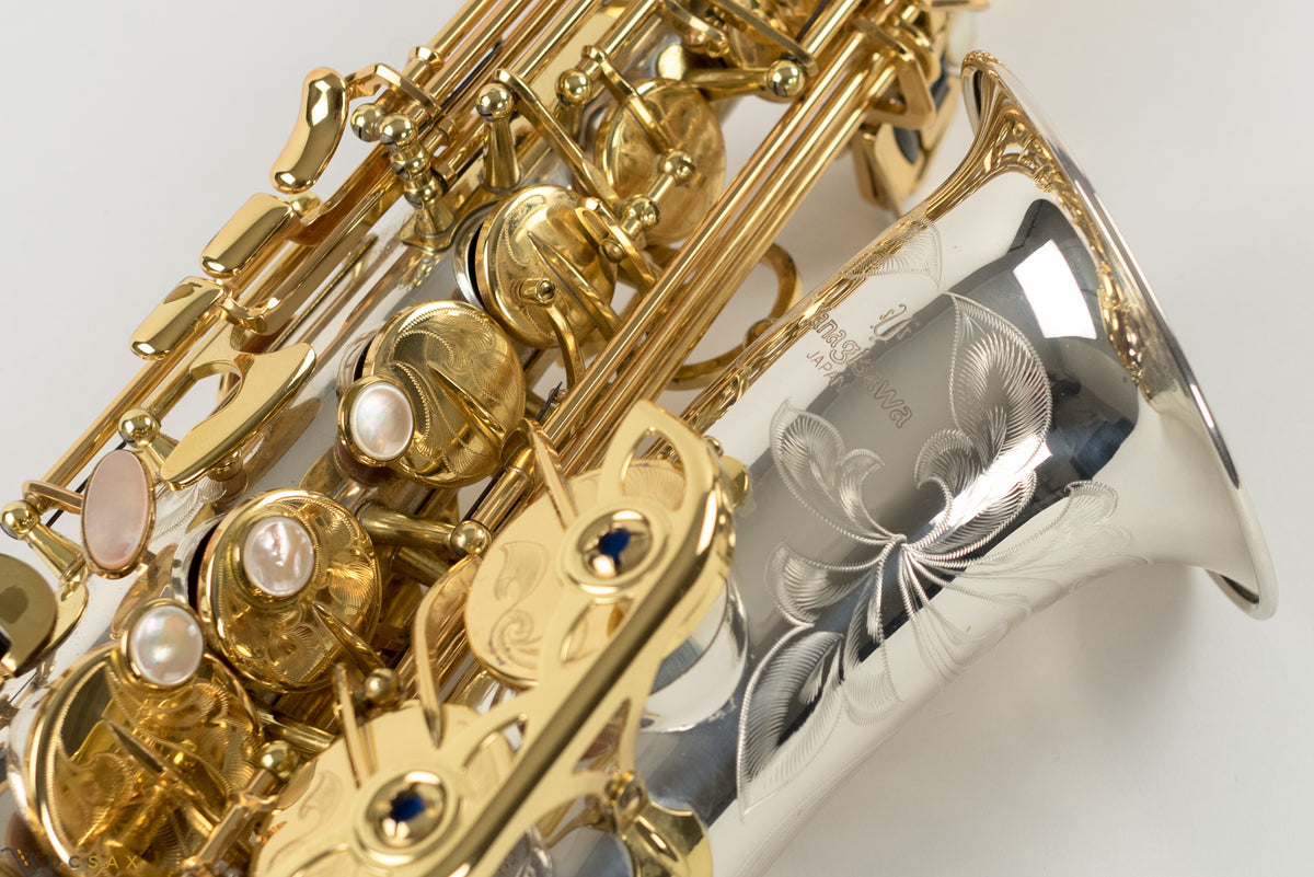 Yanagisawa A-9937 Alto Saxophone, Solid Silver, Video