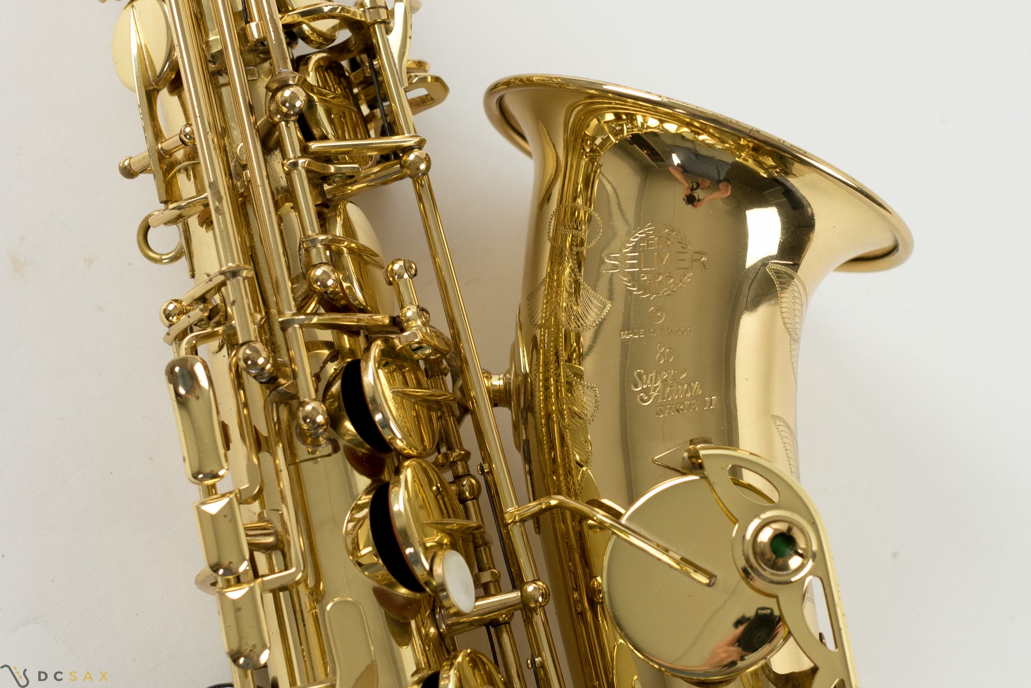 Selmer Super Action Series II Alto Saxophone, Just Serviced