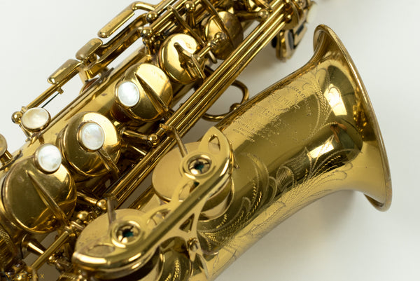 1954 55,xxx Selmer Mark VI Alto Saxophone, DOUBLE S NECK, Fresh Overhaul