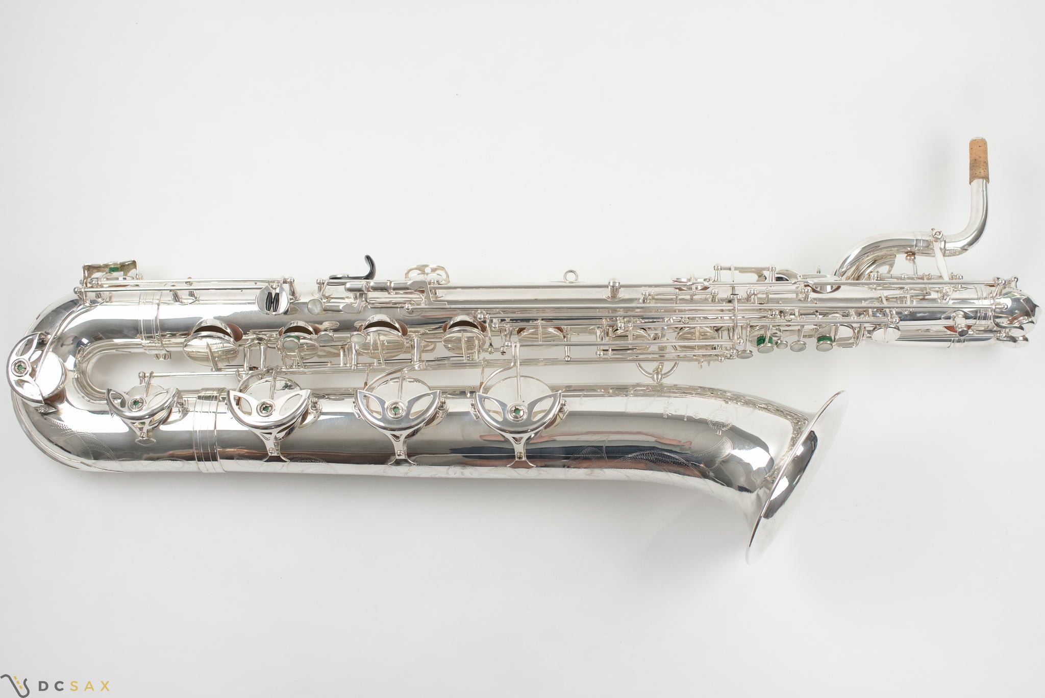 Selmer Super Action 80 Baritone Saxophone, Silver Plated