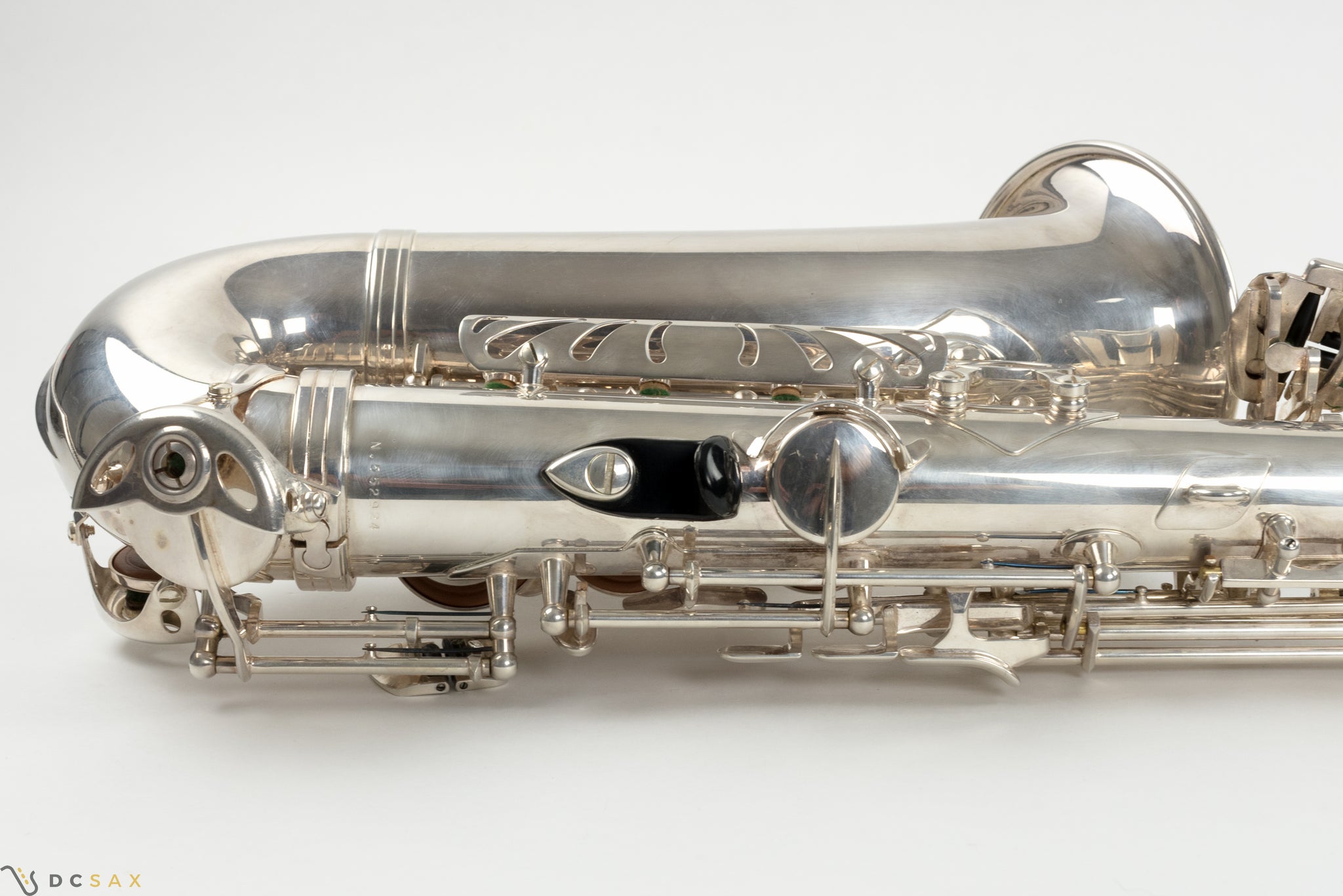 Selmer Super Action Series II Alto Saxophone, Silver Plated, Near Mint