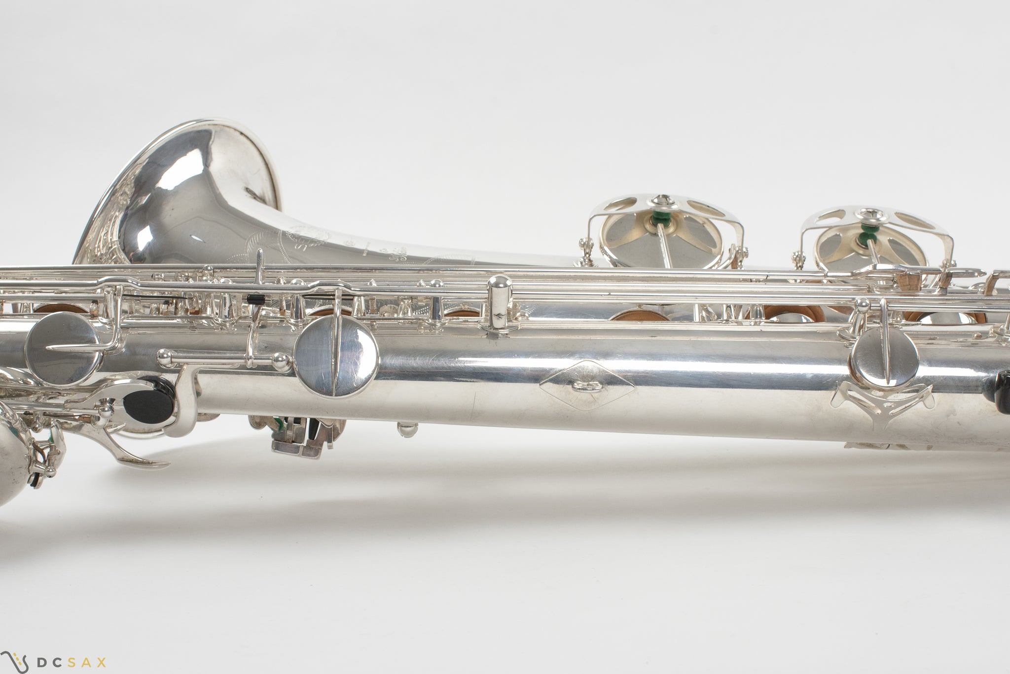 Selmer Super Action 80 Baritone Saxophone, Silver Plated