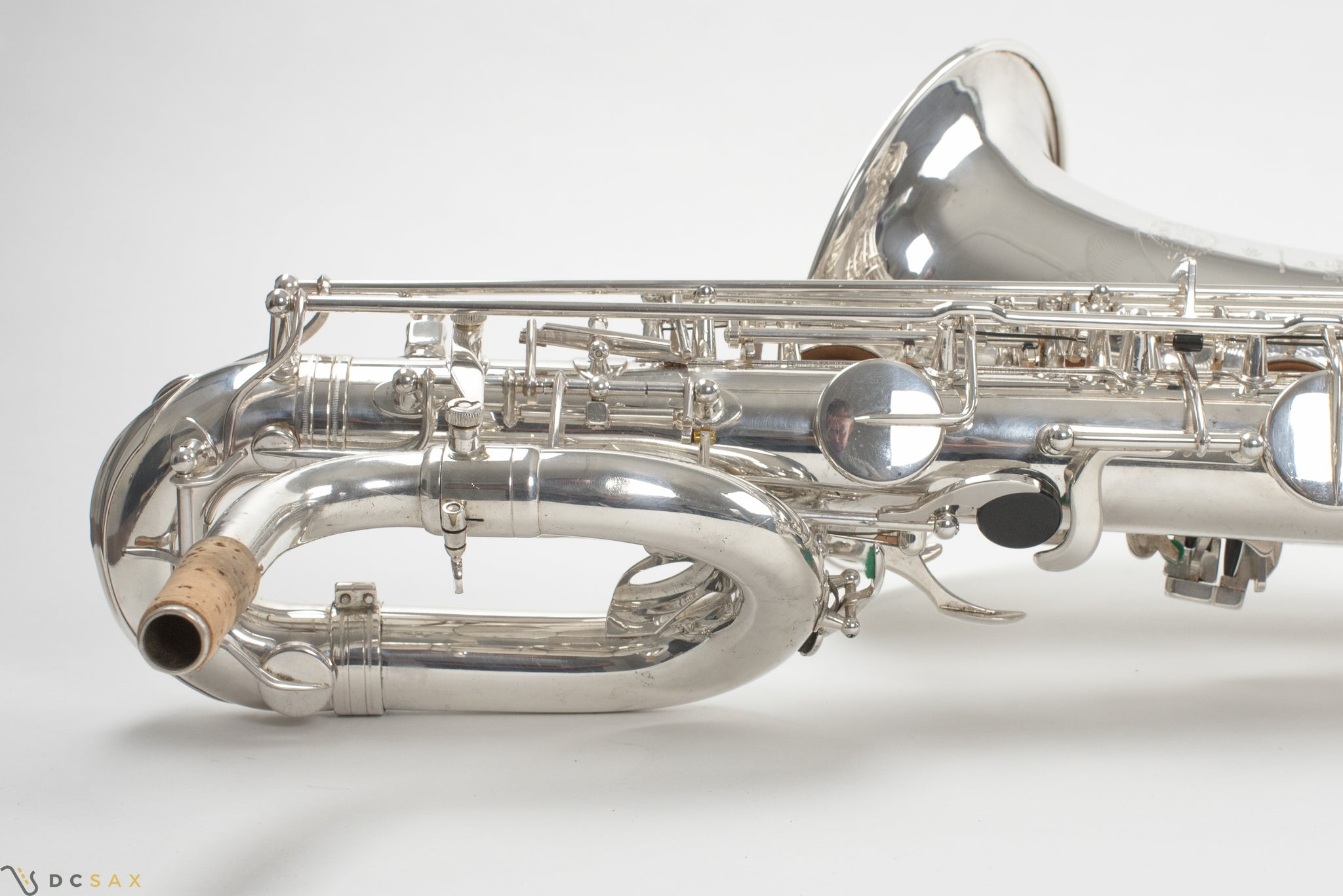 Selmer Super Action 80 Baritone Saxophone, Silver Plated