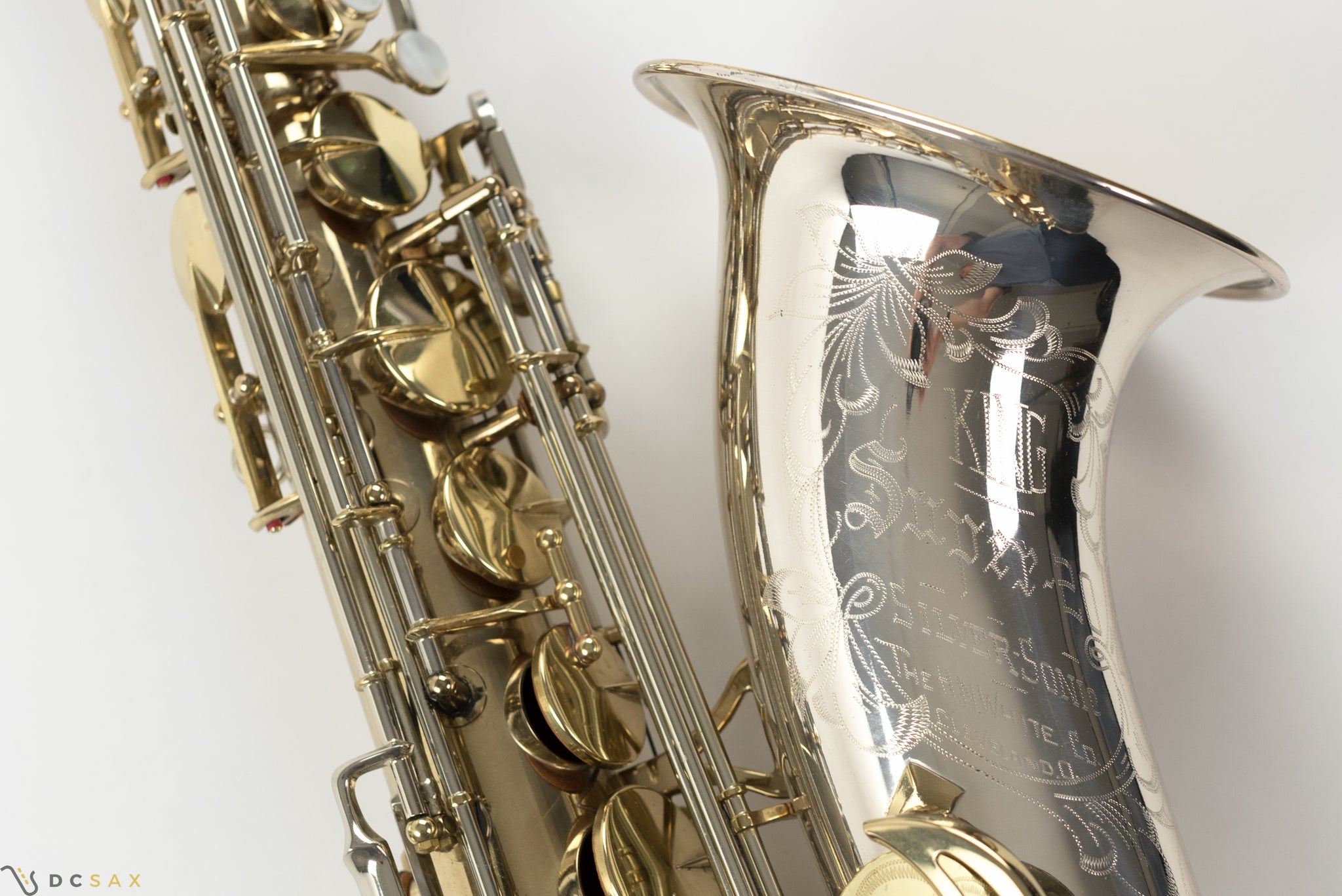 King Super 20 Tenor Saxophone, Silver Sonic, Cleveland, NEAR MINT, WOW