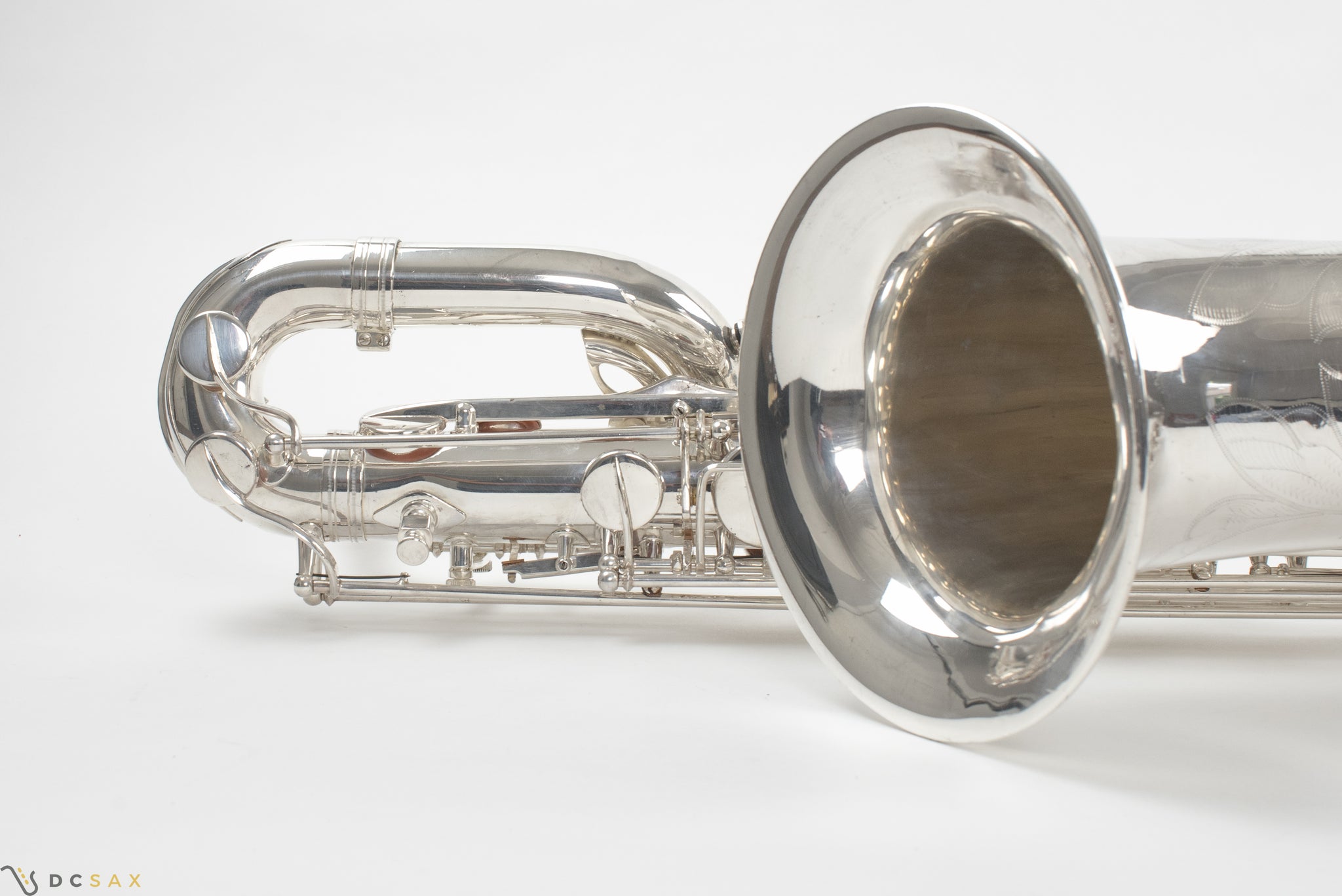 Selmer Super Action 80 Baritone Saxophone, Silver Plated