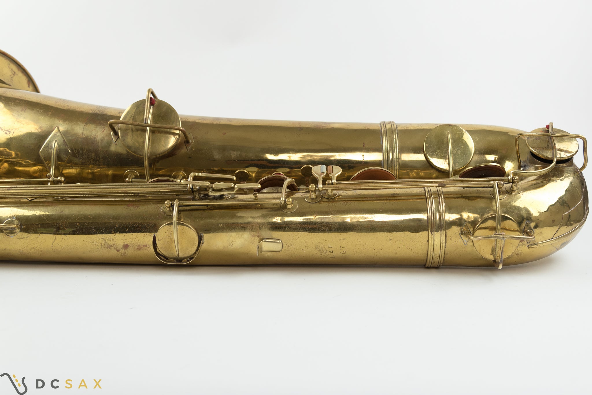 1926 Holton Bass Saxophone, Just Serviced