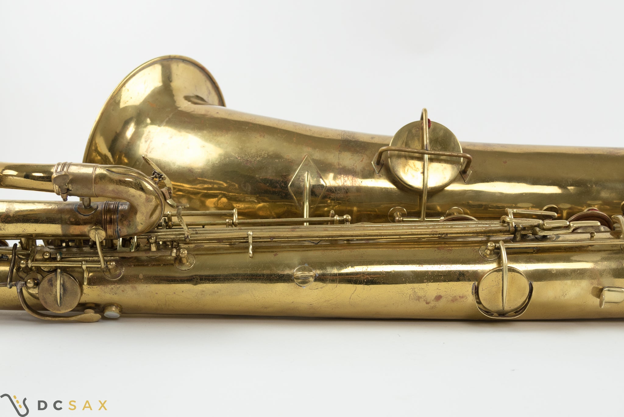 1926 Holton Bass Saxophone, Just Serviced