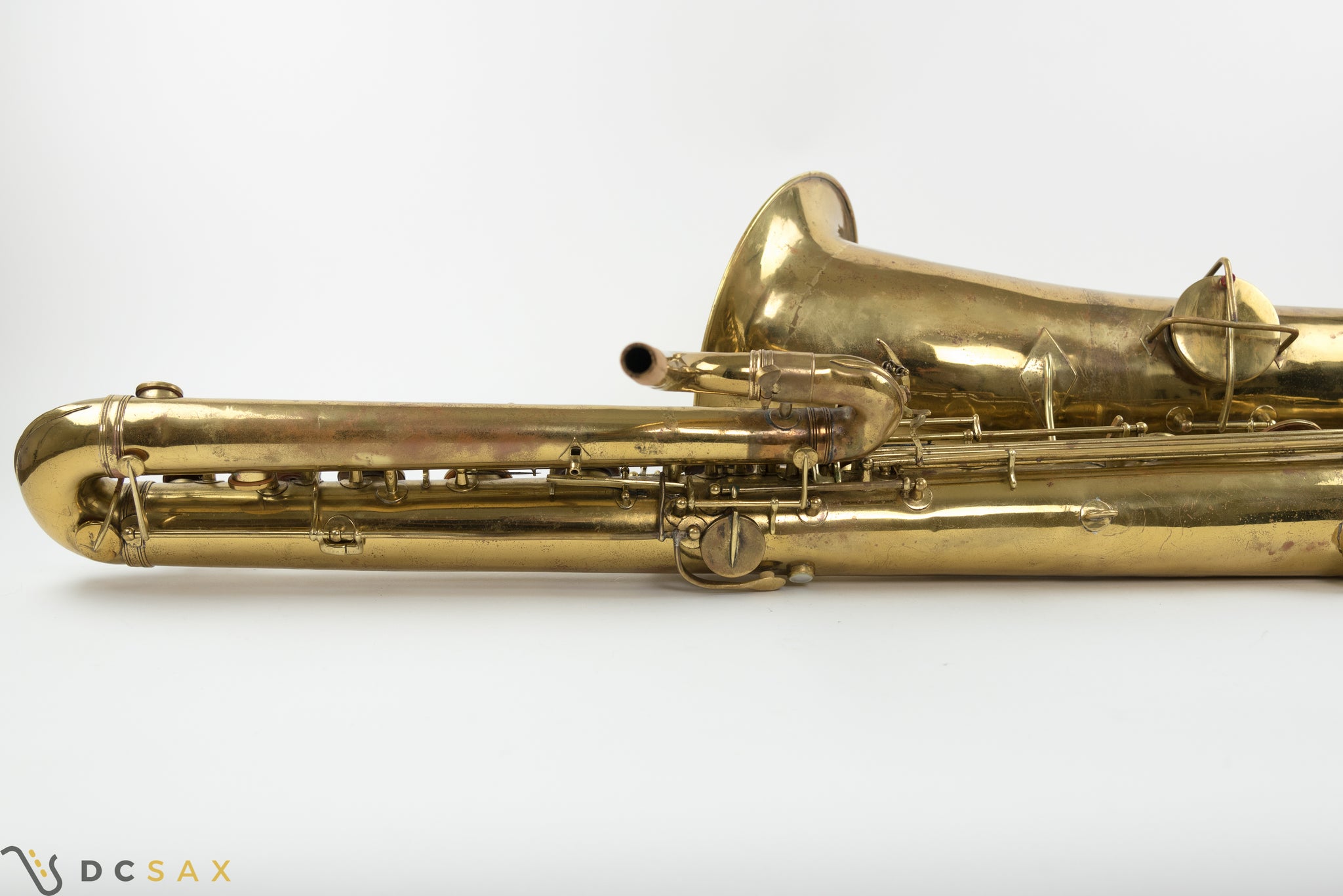 1926 Holton Bass Saxophone, Just Serviced