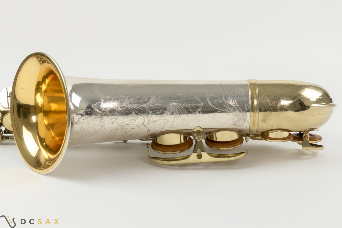 430,xxx King Super 20 Silver Sonic Tenor Saxophone, Just Serviced