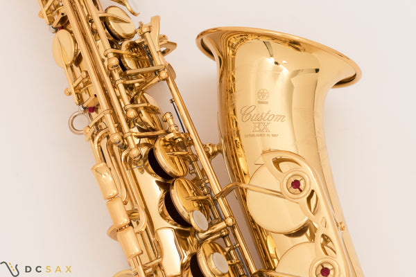 Yamaha Custom 875EXii Alto Saxophone, Near Mint, Pisoni Pads