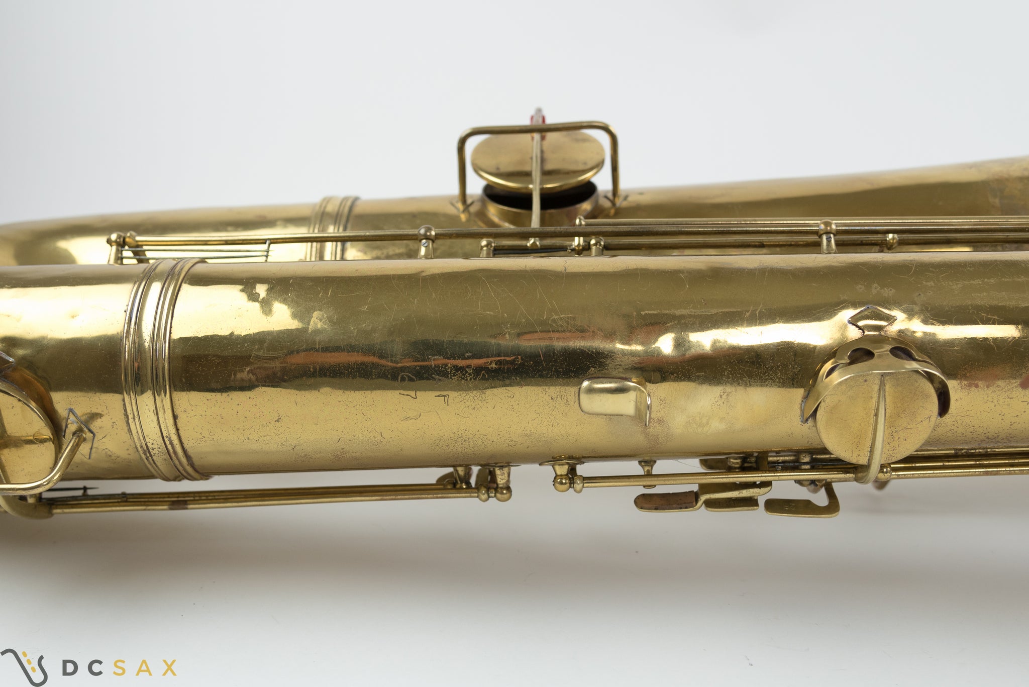 1926 Holton Bass Saxophone, Just Serviced