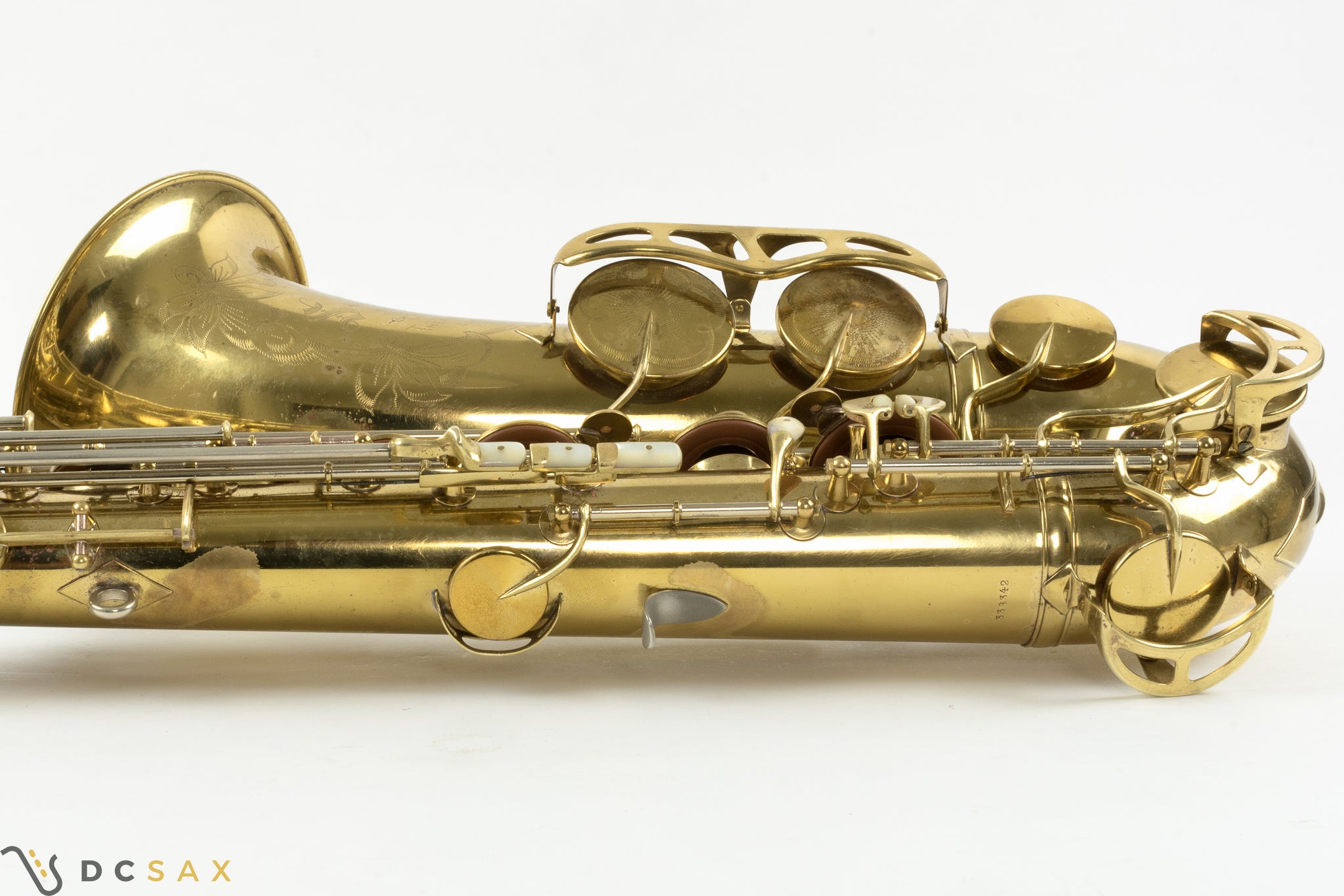King Super 20 Tenor Saxophone, Full Pearls, Original Lacquer, Fresh Overhaul, Video
