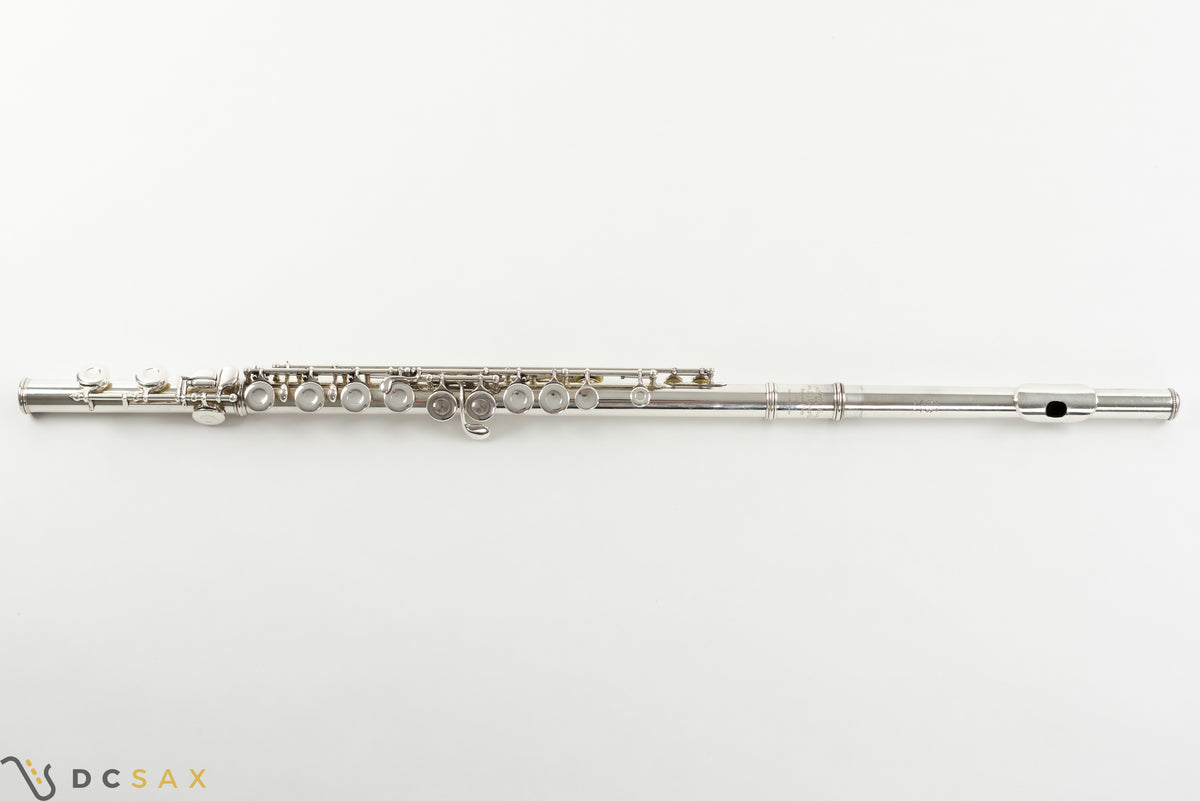1952 Haynes Commercial Model Handmade Sterling Silver Flute, Closed Hole, Offset G, C-Foot
