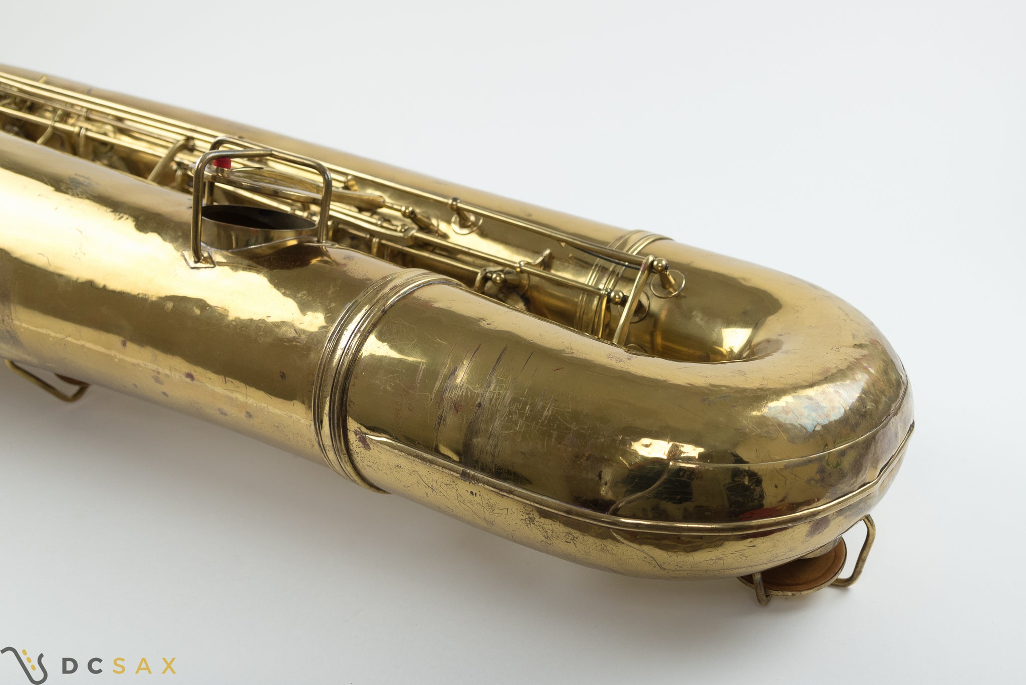 1926 Holton Bass Saxophone, Just Serviced