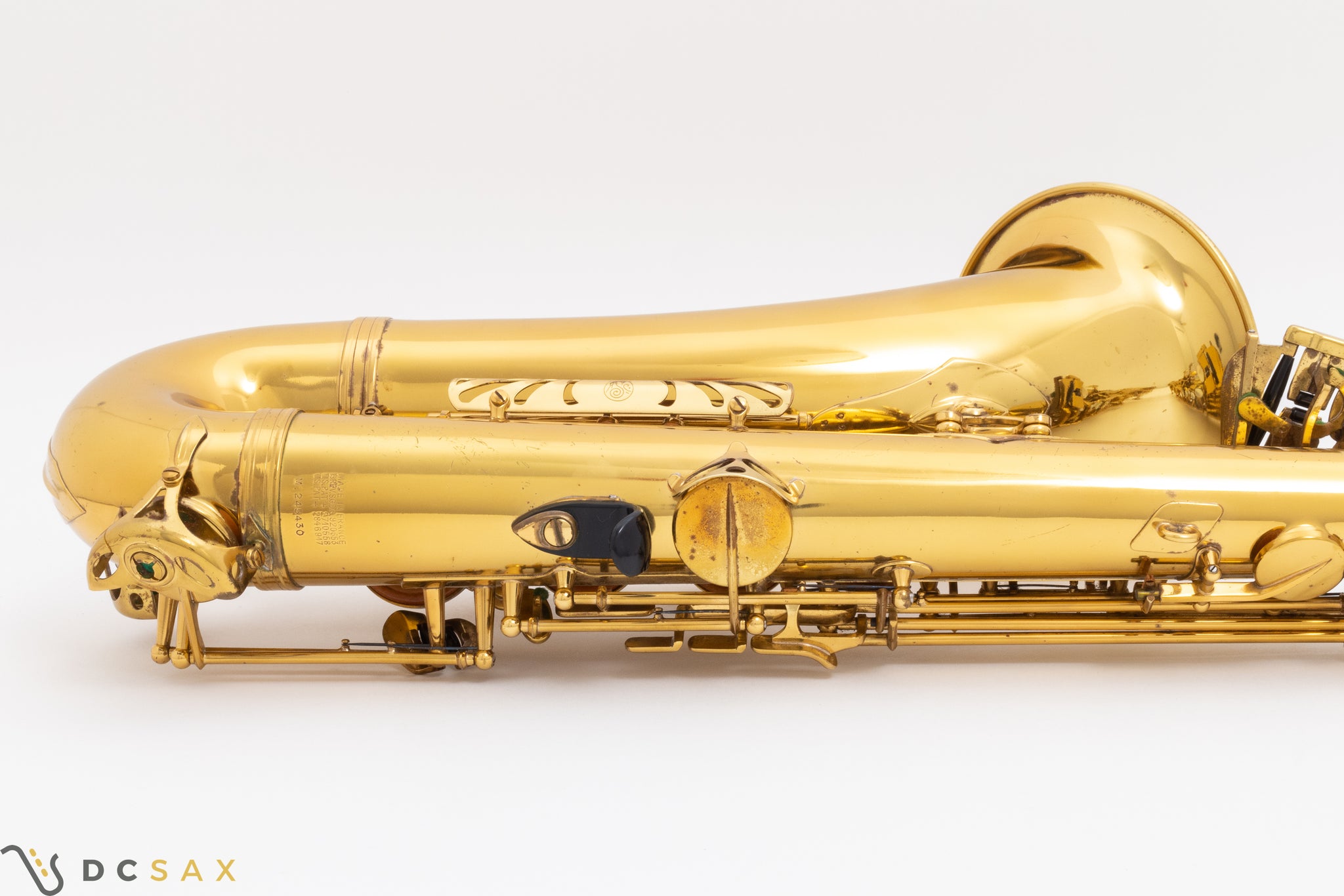 Selmer Mark VII Tenor Saxophone, 99%+ Original Lacquer, Video