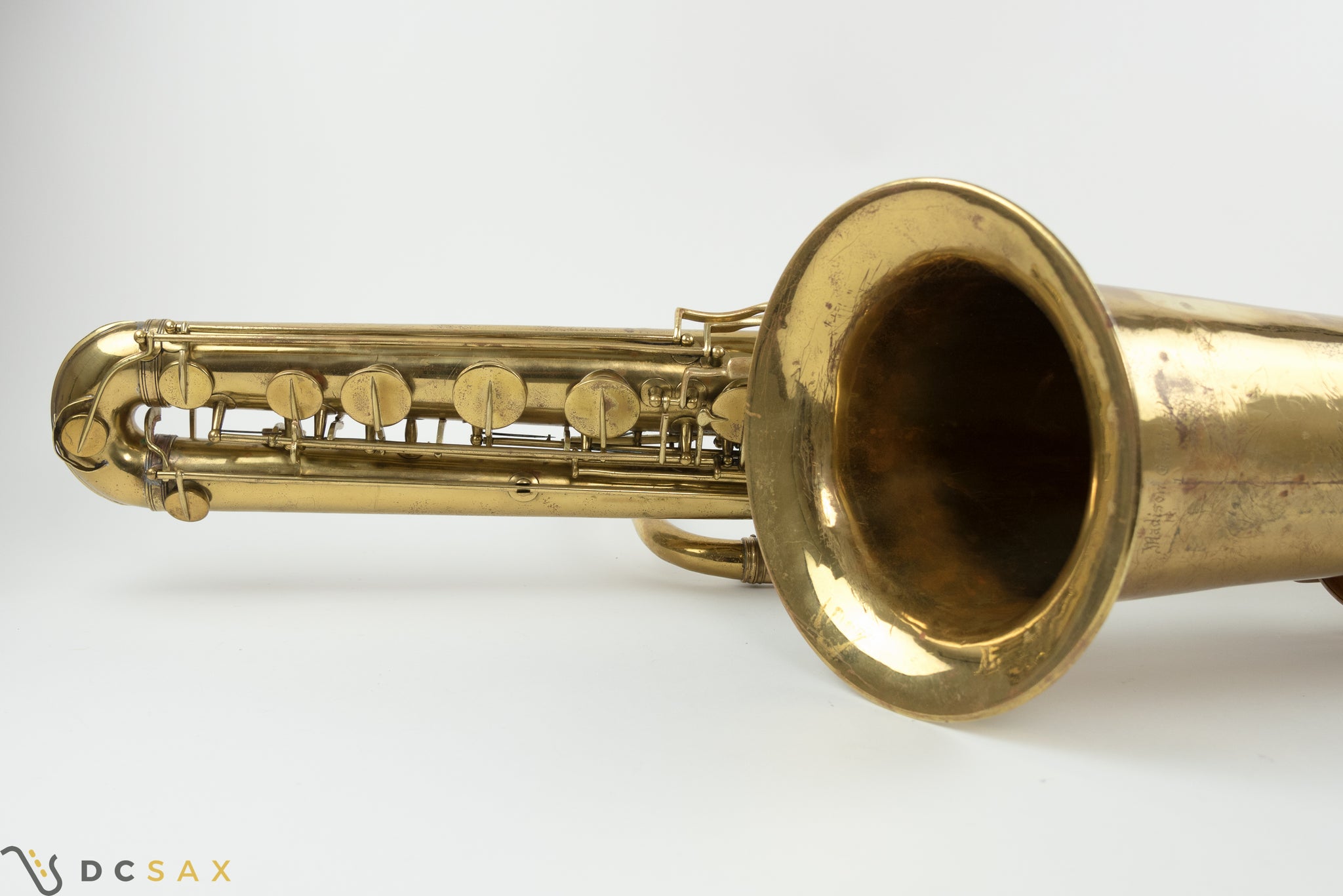 1926 Holton Bass Saxophone, Just Serviced