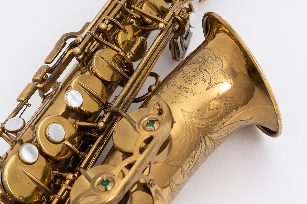 137,xxx Selmer Mark VI Alto Saxophone, 99%+ Original Lacquer, Medium Bow, SANBORN S/N, Video