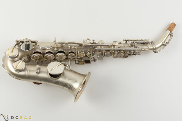1921 Buescher True Tone Curved Soprano Saxophone, Just Overhauled, Video