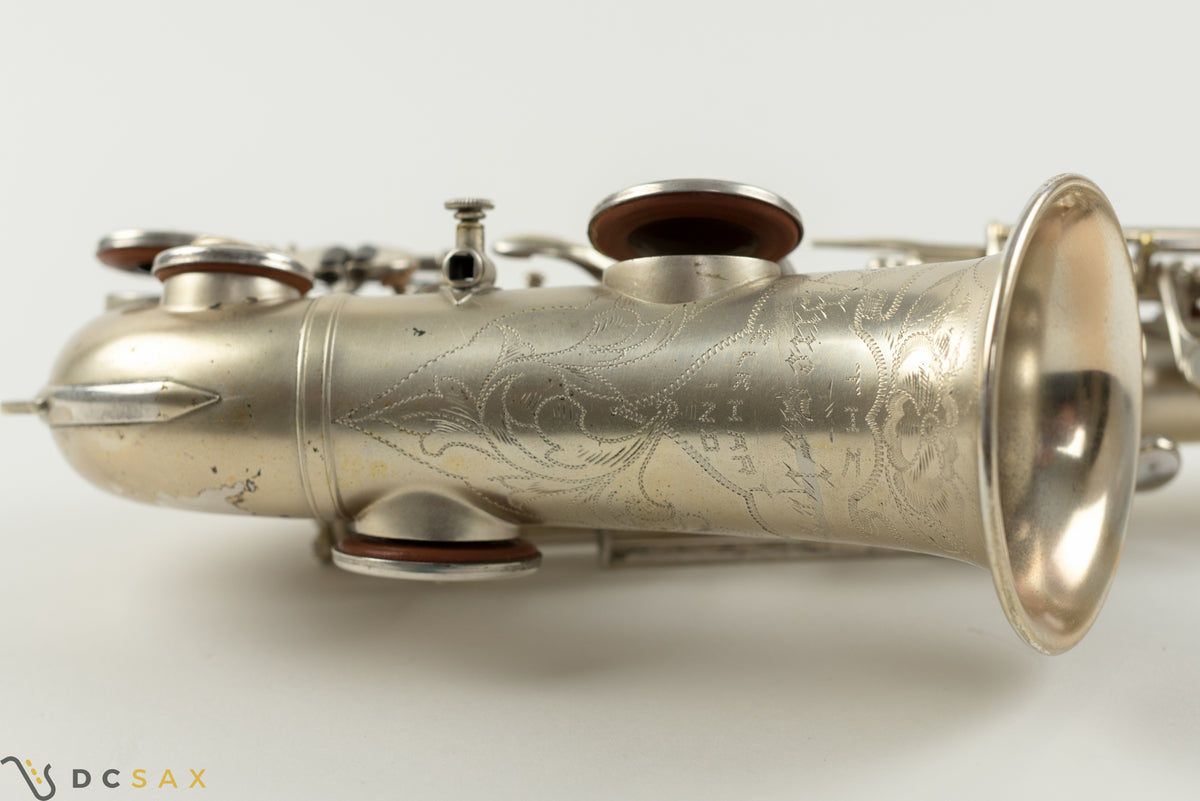 1921 Buescher True Tone Curved Soprano Saxophone, Just Overhauled, Video