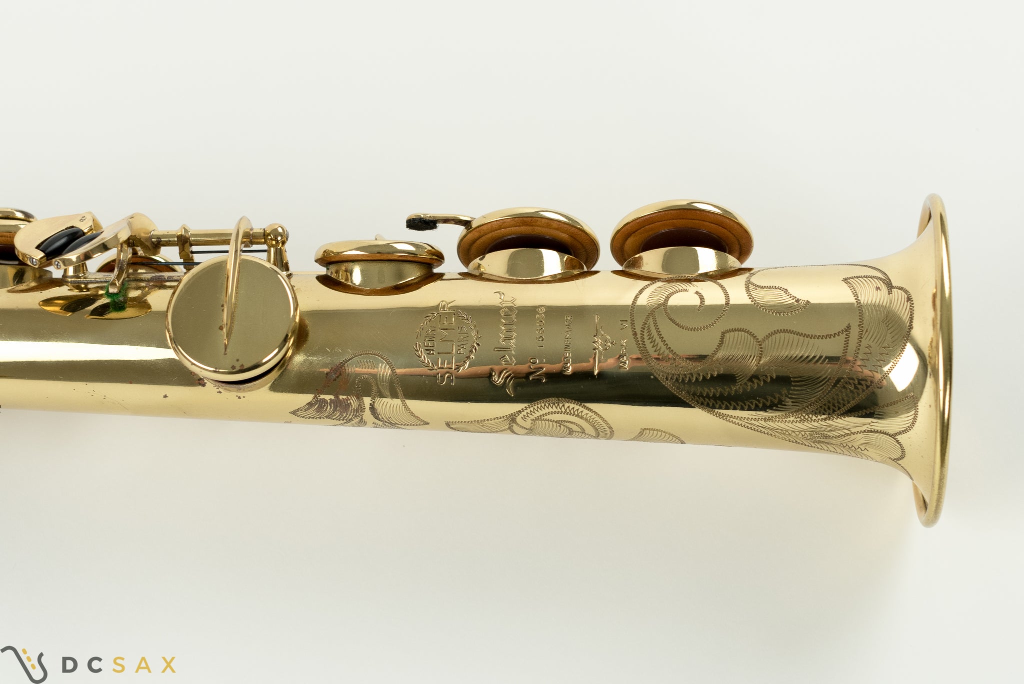 156,xxx Selmer Mark VI Soprano Saxohpone, 99% Original Lacquer, High F#, Video