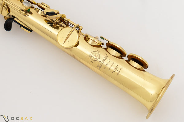 Selmer Mark VI Soprano Saxophone, 99% Original Lacquer
