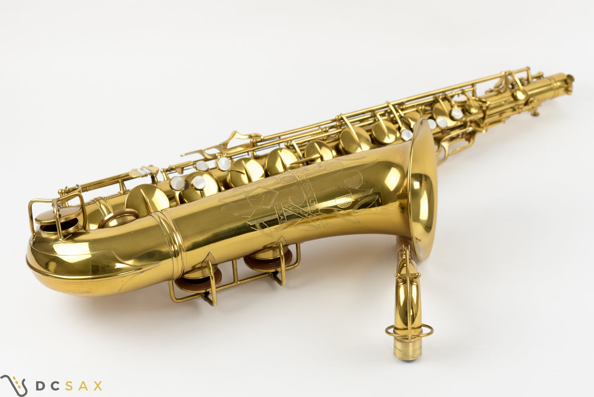 1947 321,xxx Conn 10M Tenor Saxophone, Near Mint, Video
