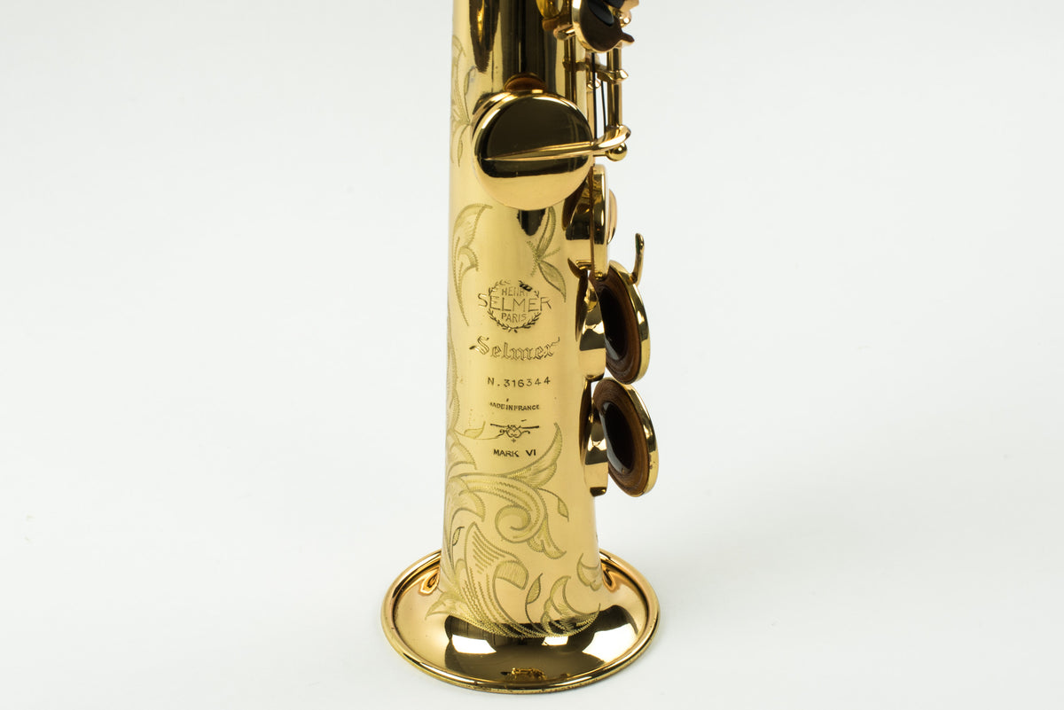 Selmer Mark VI Soprano Saxophone, AMERICAN ENGRAVED, Near Mint, Original Lacquer