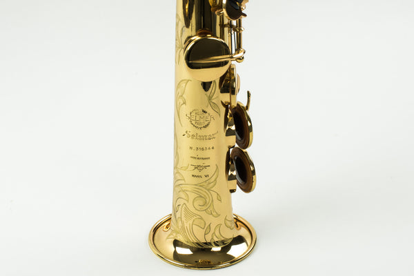 Selmer Mark VI Soprano Saxophone, AMERICAN ENGRAVED, Near Mint, Original Lacquer