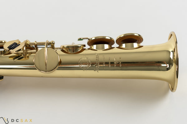 Selmer Mark VI Soprano Saxophone, 99% Original Lacquer, High F#, Neck Strap Ring, Video