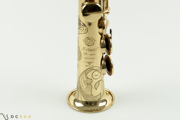 156,xxx Selmer Mark VI Soprano Saxohpone, 99% Original Lacquer, High F#, Video