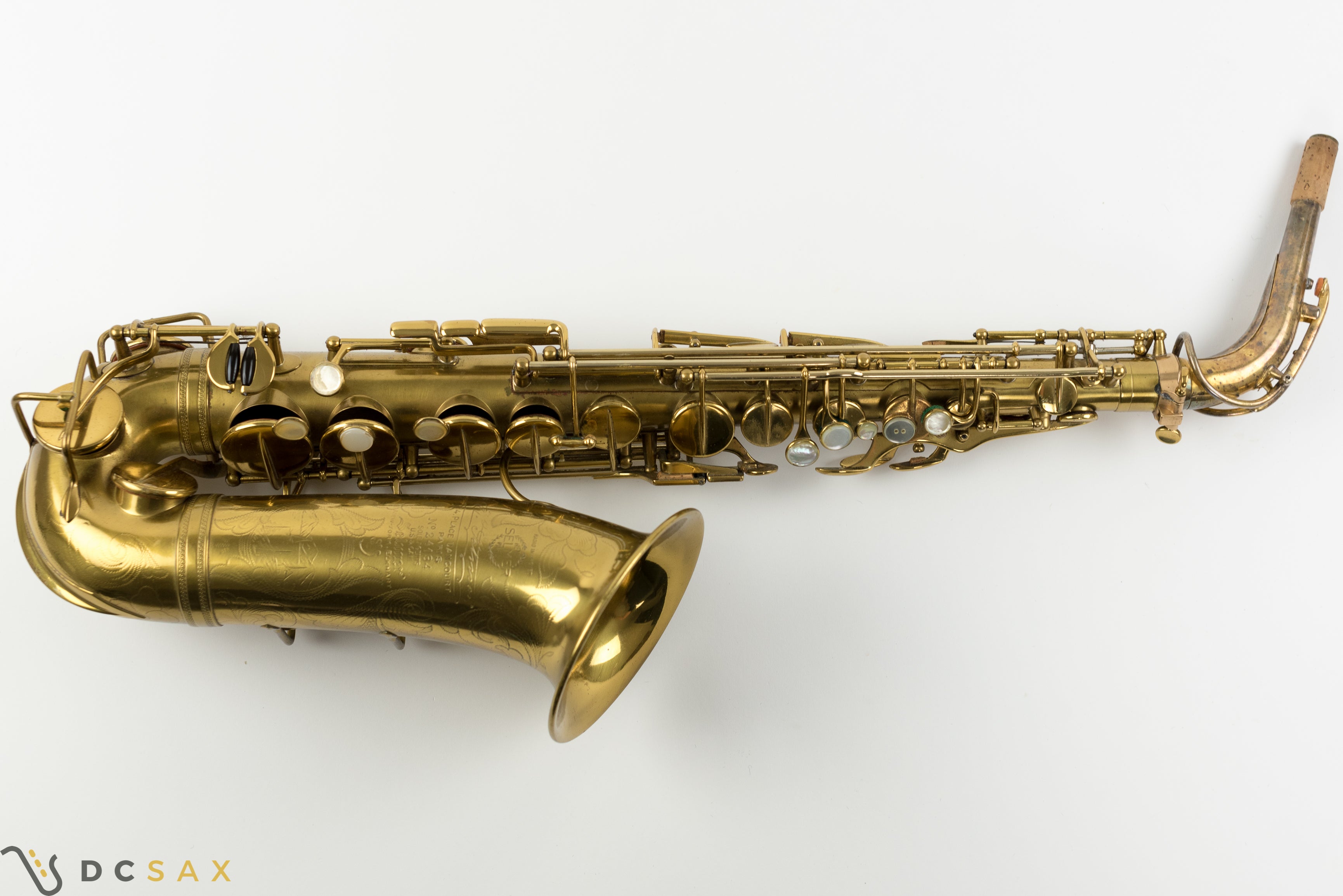 1937 Selmer Jimmy Dorsey Series I Alto Saxophone, Balanced Action
