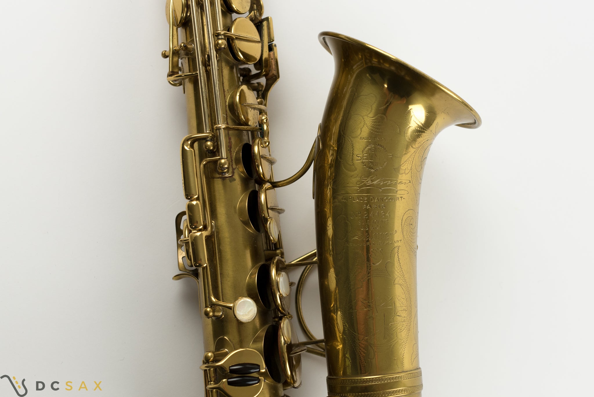 1937 Selmer Jimmy Dorsey Series I Alto Saxophone, Balanced Action Era, Video