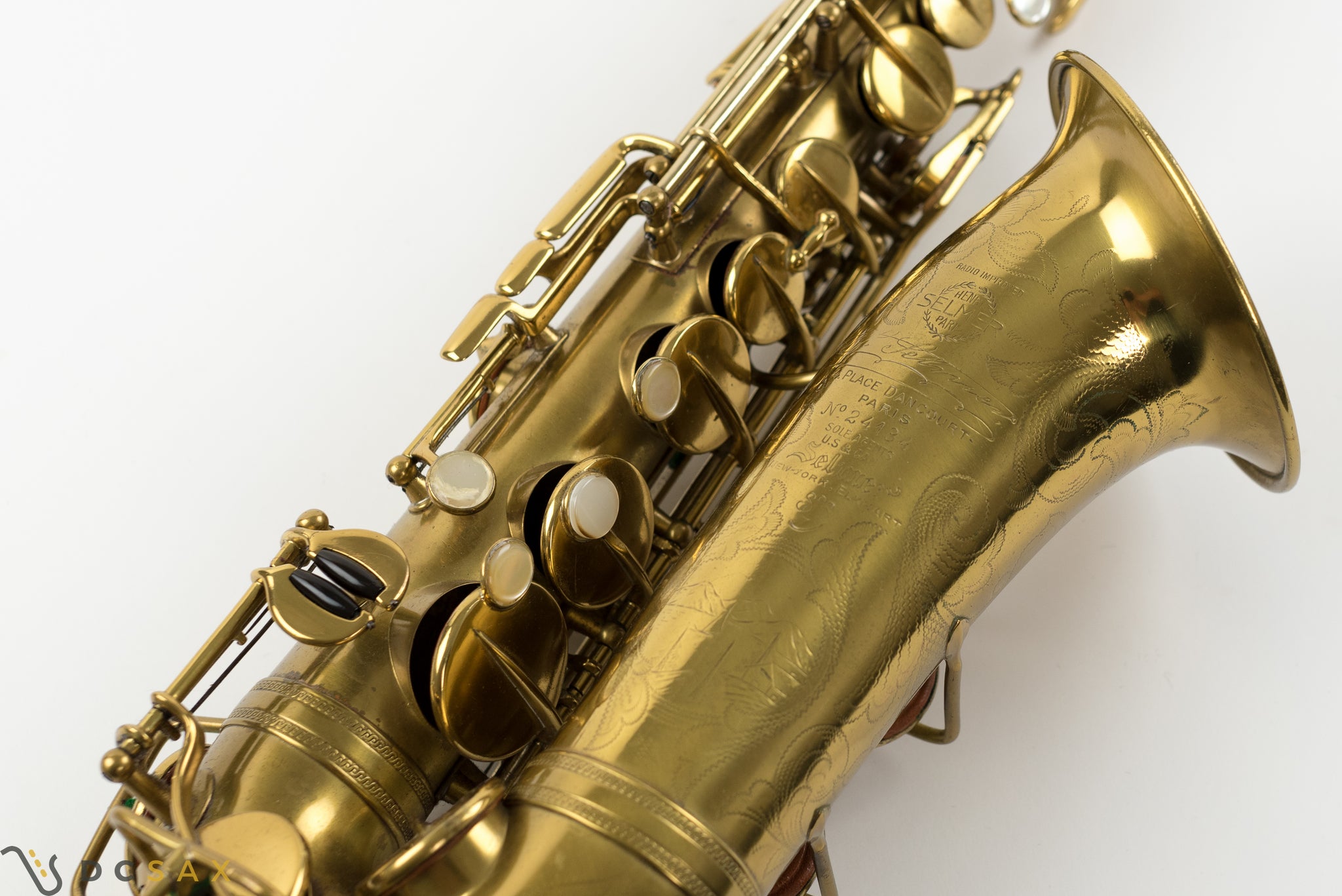 1937 Selmer Jimmy Dorsey Series I Alto Saxophone, Balanced Action Era, Video