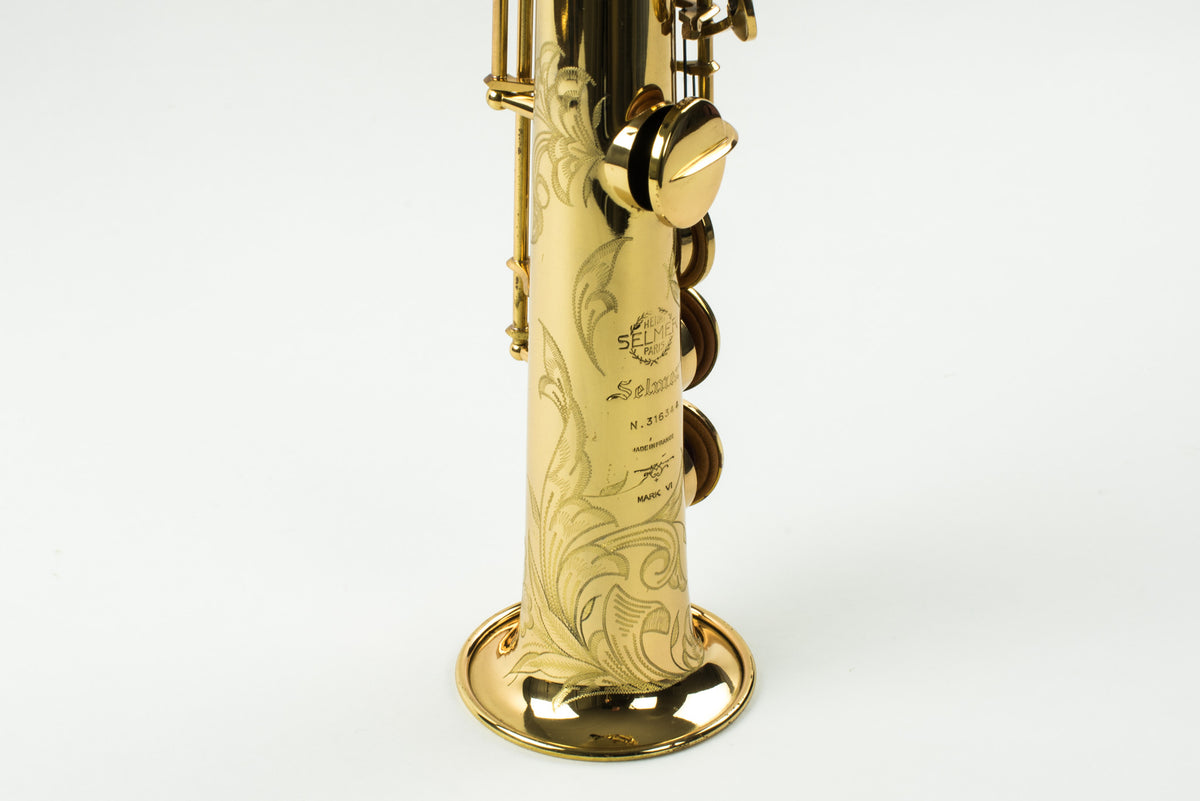 Selmer Mark VI Soprano Saxophone, AMERICAN ENGRAVED, Near Mint, Original Lacquer