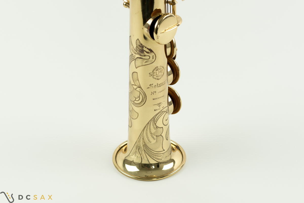 156,xxx Selmer Mark VI Soprano Saxohpone, 99% Original Lacquer, High F#, Video