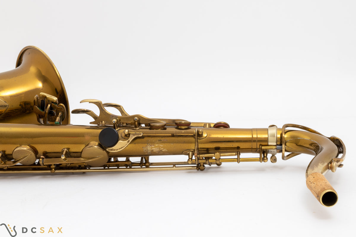 1955 63,xxx Selmer Mark VI Tenor Saxophone, 98% Original Lacquer, Video