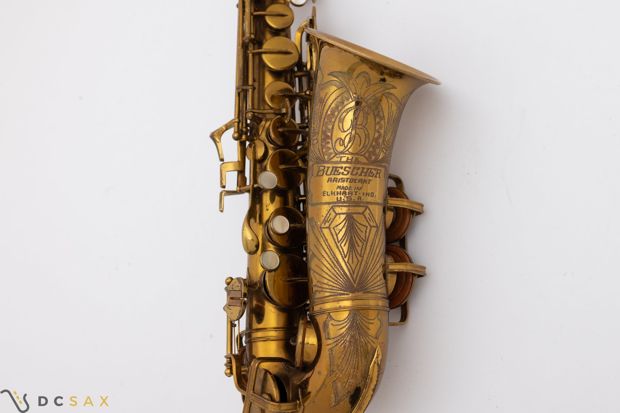 1941 Buescher Aristocrat II "Big B" Alto Saxophone, 95% Original Lacquer