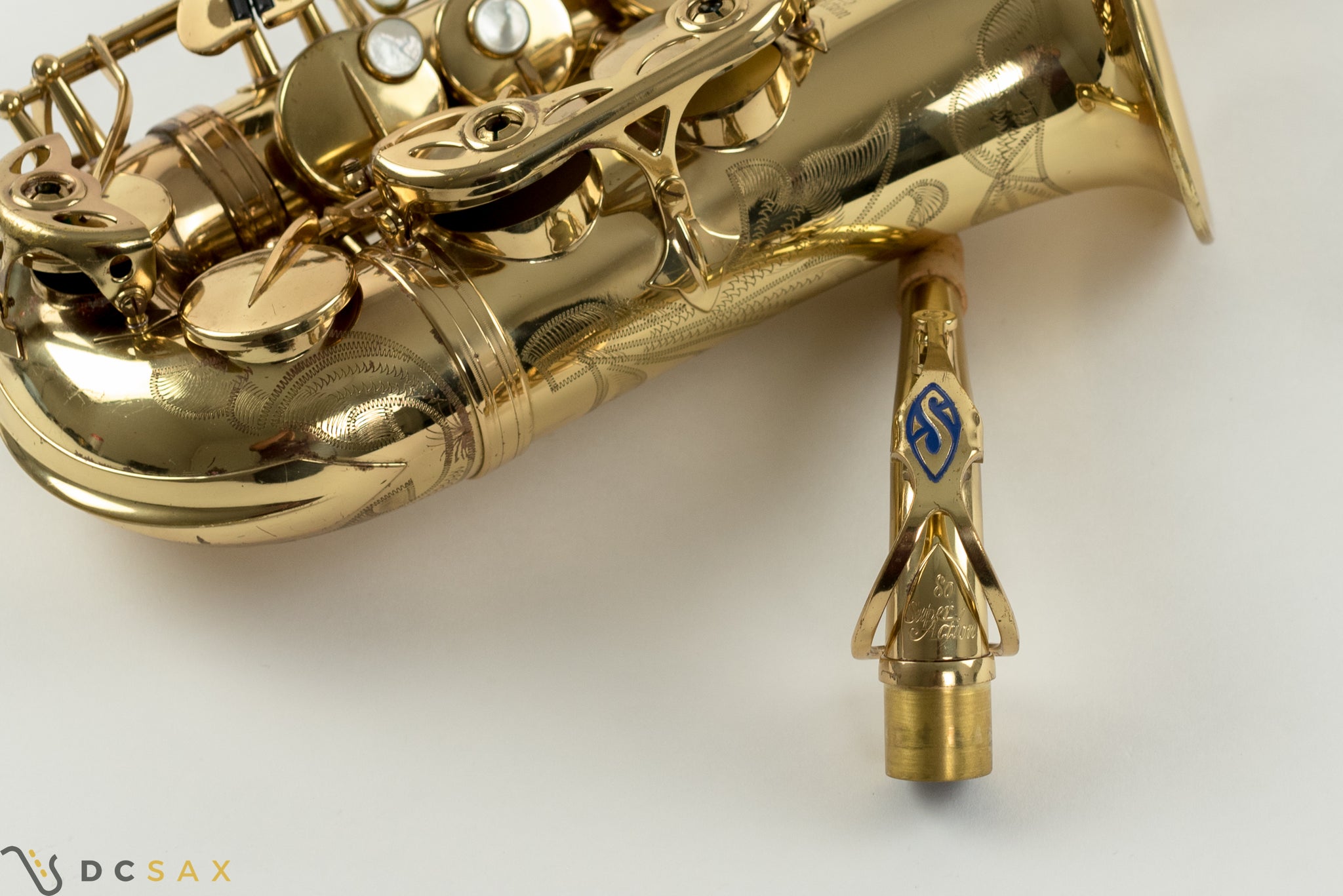 Selmer Super Action 80 Alto Saxophone, Fresh Overhaul