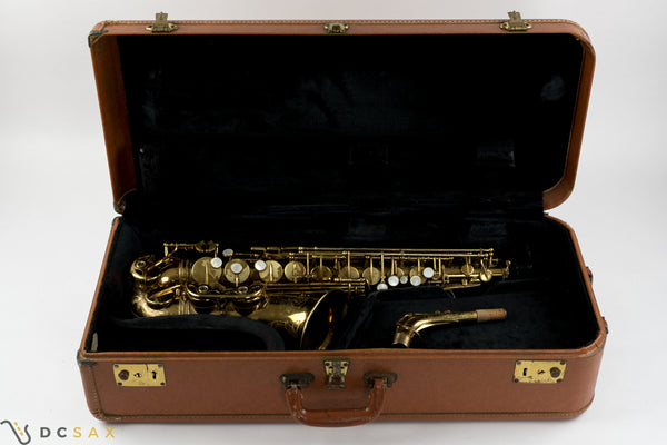 87,xxx Selmer Mark VI Alto Saxophone, 90% Original Lacquer, Medium Bow, Overhaul, Video