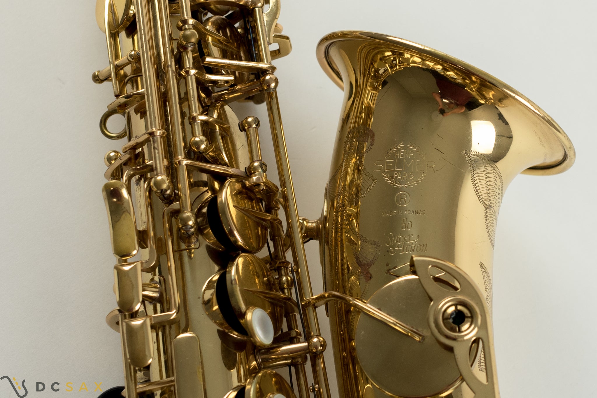 Selmer Super Action 80 Alto Saxophone, Fresh Overhaul