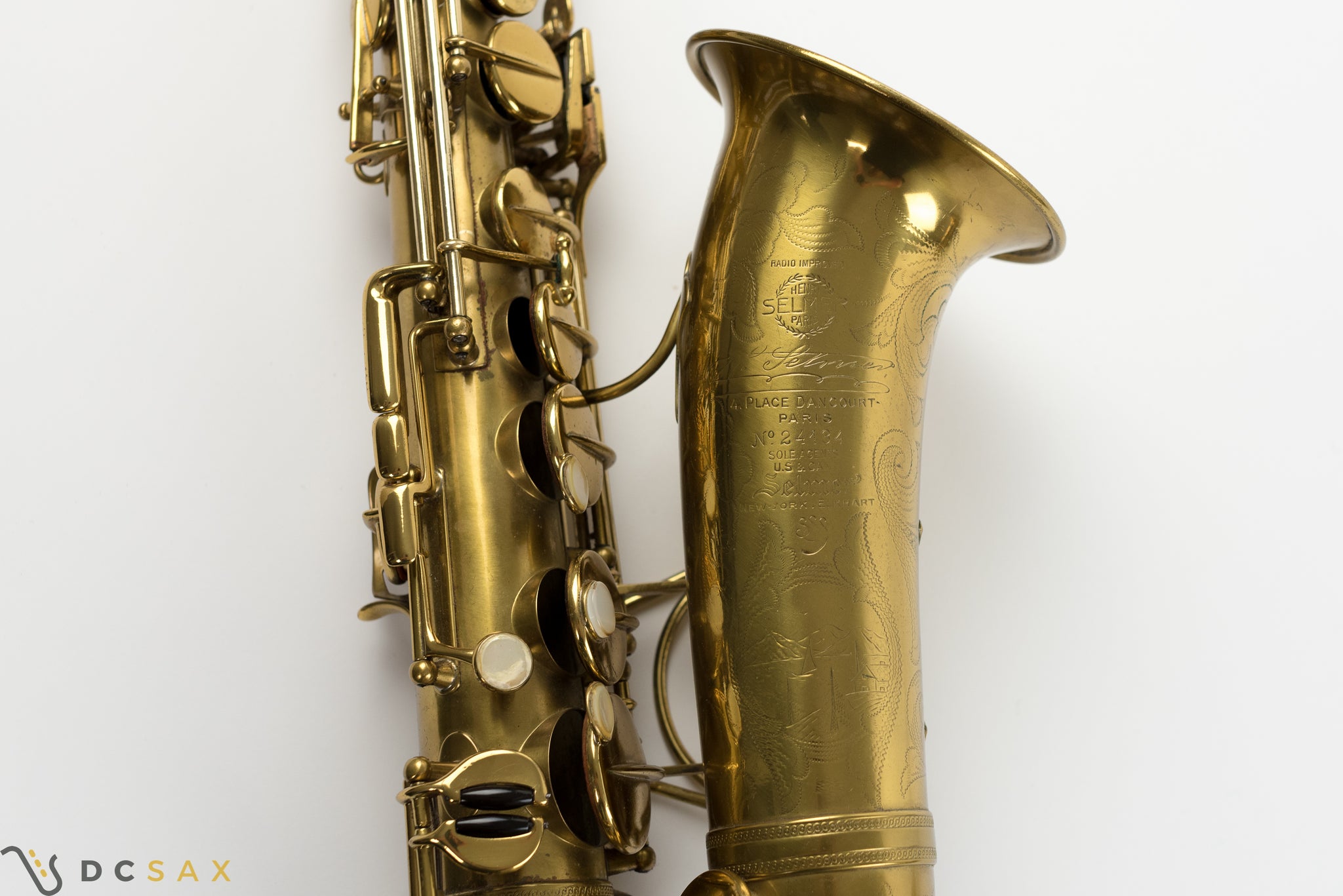 1937 Selmer Jimmy Dorsey Series I Alto Saxophone, Balanced Action Era, Video